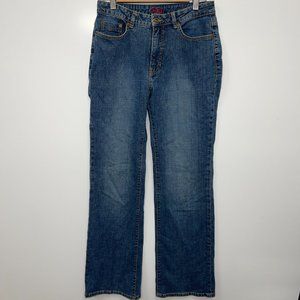 Jag‎ Western Glove Works High Rise Straight Mom Jeans Size 10